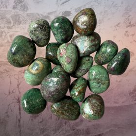 Ruby Fuschite Tumbled Stone