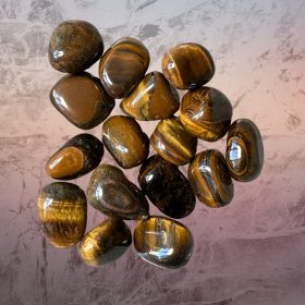 Tiger Eye Tumbled Stone