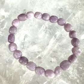 Purple Lepidolite Bracelet