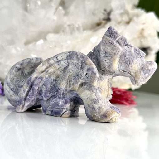 Lepidolite Dragon