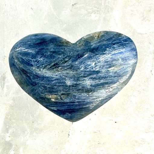 Kyanite Quartz Heart