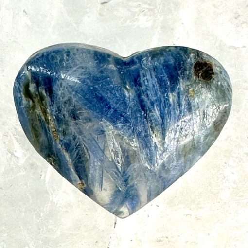 Kyanite Quartz Heart