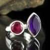 Amethyst Ruby Ring