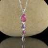 Ruby Sapphire Amethyst Pendant