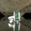Entia Emerald Kyanite Ring