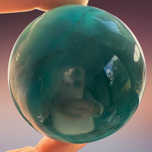 Blue Fluorite Sphere