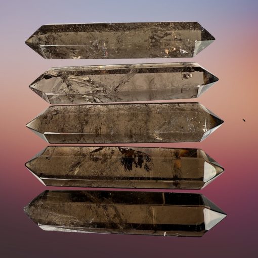 Smoky Quartz Double Terminated wand