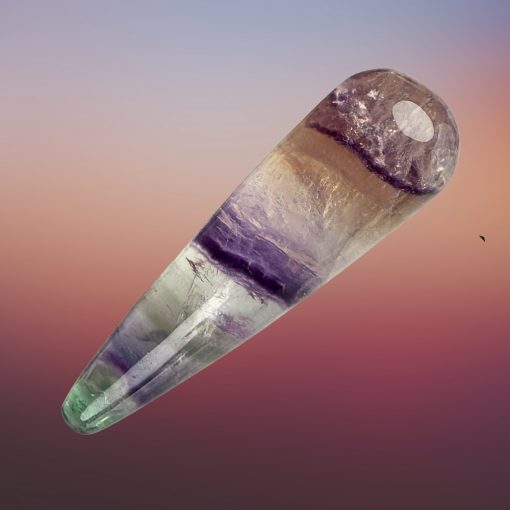 Rainbow Fluorite Massage Wand