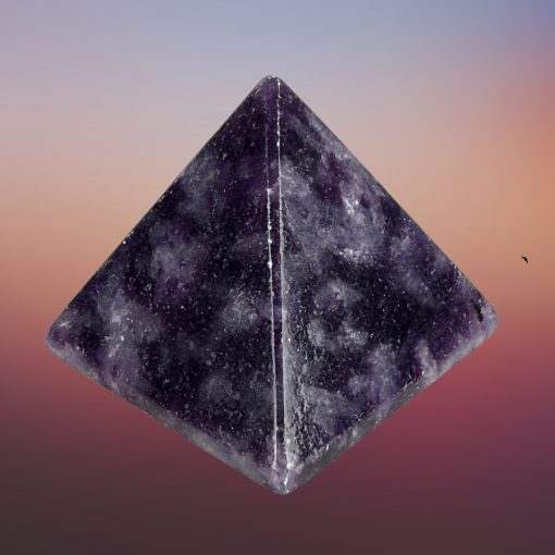 Lepidolite Pyramid