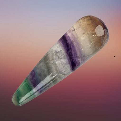 Rainbow Fluorite Massage Wand