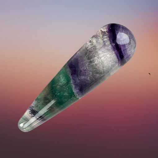 Rainbow Fluorite Massage Wand