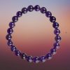 Amethyst Round Bracelet