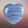 Blue Lace Agate Heart