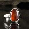Orange Kyanite Ring 7