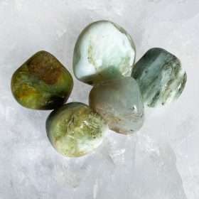 Blue Andean Peruvian Opal Tumbled 2