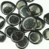 Small Black Tourmaline Flat Stones