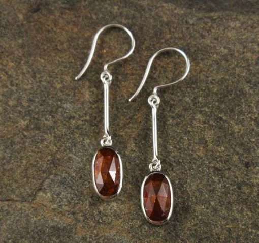 Orange Kyanite Earrings 6