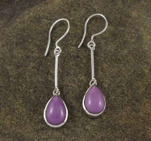 Phosphosiderite Earrings 3