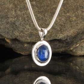 Blue Kyanite Pendant 2