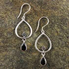 Smoky Quartz Earrings 15